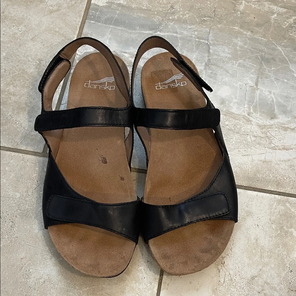 Dansko Ronda Leather Sandals 38 7.5-8